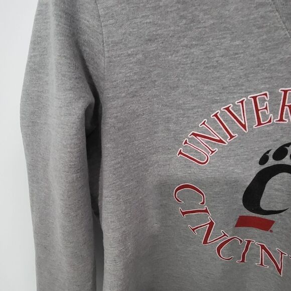 University of Cincinnati Women's Lightweight Champion Gray Sweatshirt - Picture 7 of 9